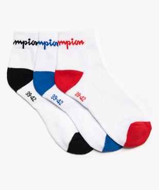 Chaussettes garçon spécial sport (lot de 3) - Champion vue1 - CHAMPION USA - GEMO