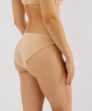 Culotte microfibre sans coutures femme (lot de 2) vue6 - GEMO 4G FEMME - GEMO