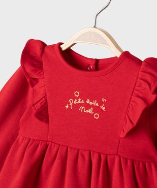 Ensemble robe et collants bébé vue2 - GEMO(BB COUCHE) - GEMO