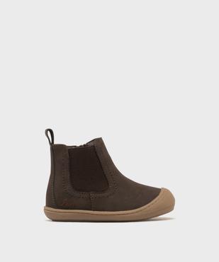 Boots Chelsea zippées bébé garçon - LuluCastagnette vue1 - LULUCASTAGNETTE - GEMO