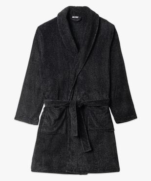 Robe de chambre peignoir en maille peluche homme vue4 - GEMO(HOMWR HOM) - GEMO