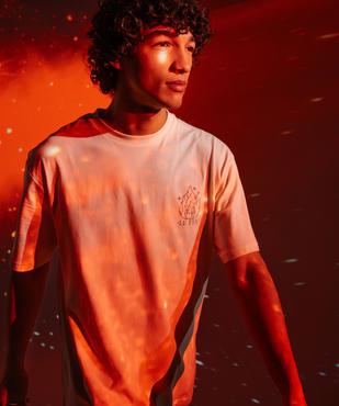 Haut de pyjama avec motif poitrine et dos mixte vue16 - GEMO 4G FEMME - GEMO