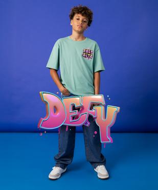 Tee-shirt manches courtes imprimé devant et dos garçon - Fortnite vue4 - FORTNITE - GEMO