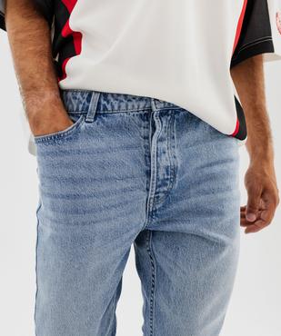Jean Straight délavé homme vue2 - GEMO 4G HOMME - GEMO