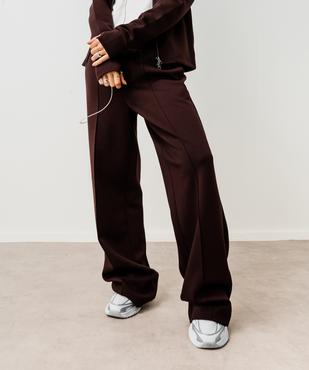 Pantalon de sport coupe large fille vue1 - GEMO (JUNIOR) - GEMO