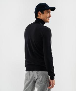 Pull col roulé en maille fine homme vue5 - GEMO 4G HOMME - GEMO