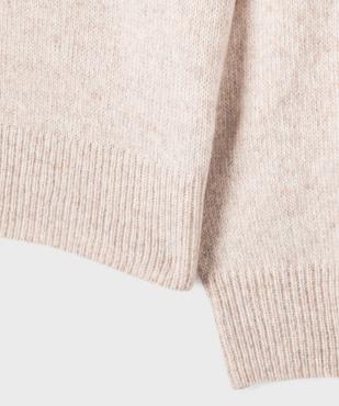 Pull en maille douce et chaude avec de la laine fille vue2 - GEMO (JUNIOR) - GEMO