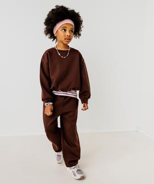 Sweat ample resserré à la base fille vue4 - GEMO (ENFANT) - GEMO