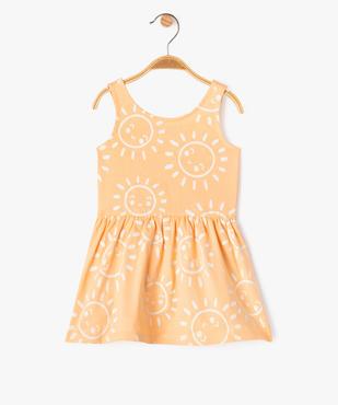 Robe imprimée à bretelles bébé fille vue1 - PREMIER PRIX BY GEMO - GEMO