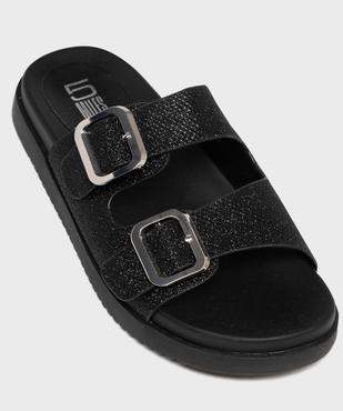 Mules à larges brides ont toile femme - 5 Miles vue5 - 5 MILES - GEMO