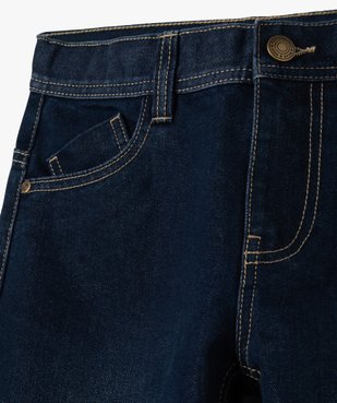 Jean garçon coupe regular taille ajustable vue3 - GEMO 4G GARCON - GEMO
