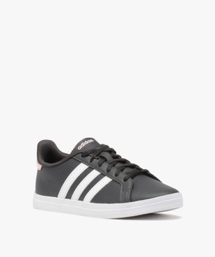 Baskets femme bicolores à lacets – Adidas Courtpoint vue2 - ADIDAS - GEMO