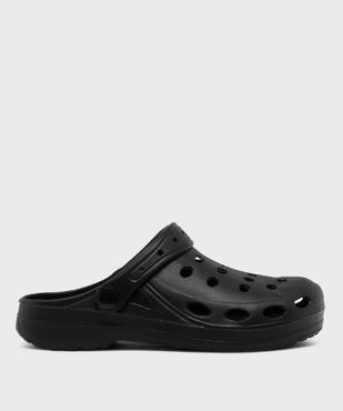 Sabots souples dessus uni perforé femme vue1 - GEMO (PLAGE) - GEMO