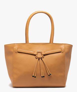 Sac à main femme trapèze grand format vue1 - GEMO (ACCESS) - GEMO
