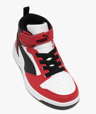 Baskets garçon mid-cut tricolores Rebound V6 - Puma vue5 - PUMA - GEMO