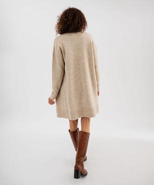Gilet long porté ouvert femme vue4 - GEMO(FEMME PAP) - GEMO
