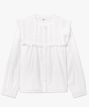 Chemise manches longues avec fronces femme vue4 - GEMO(FEMME PAP) - GEMO