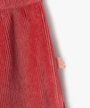 Pyjama velours 2 pièces bébé fille - LuluCastagnette vue3 - LULU CASTAGNETTE GEMO FOR GOOD - GEMO
