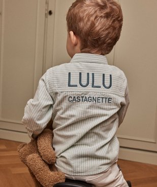 Chemise rayée bébé garçon - LuluCastagnette vue7 - LULUCASTAGNETTE - GEMO