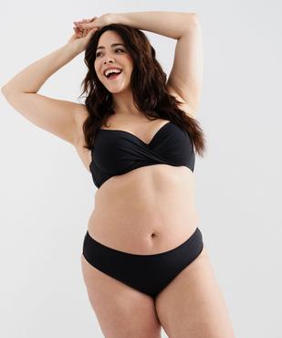 Bas de maillot de bain femme grande taille coupe classique vue8 - GEMO (PLAGE) - GEMO