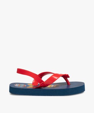 Tongs garçon imprimées à bride élastique – Pat’ Patrouille vue1 - PAT PATROUILLE - GEMO