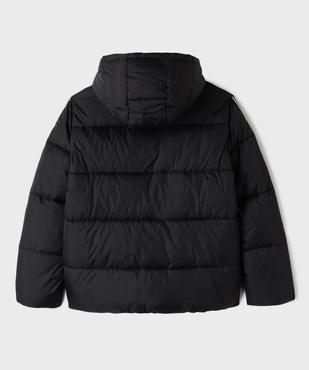Doudoune à capuche doublée polaire garçon vue5 - GEMO (JUNIOR) - GEMO