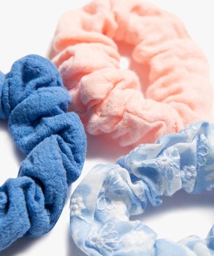 Chouchous pour les cheveux fille (lot de 3) vue2 - GEMO (ACCESS) - GEMO