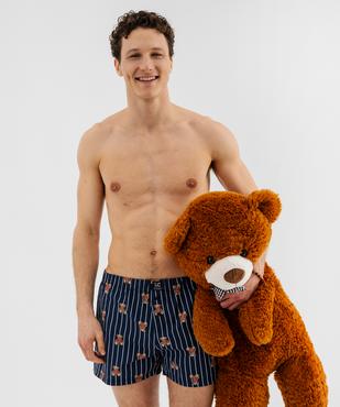 Caleçon en coton à ceinture élastique homme - LuluCastagnette (lot de 2) vue1 - LULUCASTAGNETTE - GEMO