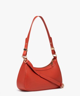 Sac porté épaule forme demi-lune femme vue2 - GEMO (ACCESS) - GEMO