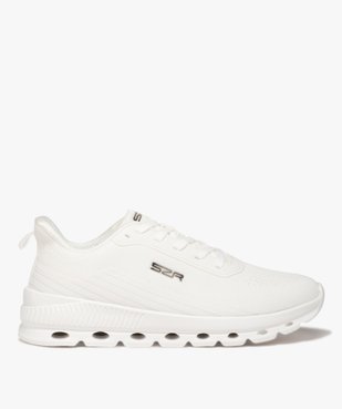 Baskets homme unies en mesh à semelle ajourée - Slazenger vue1 - SLAZENGER - GEMO