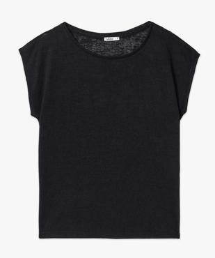 Tee-shirt femme en maille fine sans manches vue4 - GEMO(FEMME PAP) - GEMO