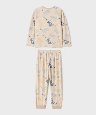 Pyjama en velours avec motifs jeux vidéo garçon vue3 - GEMO 4G GARCON - GEMO