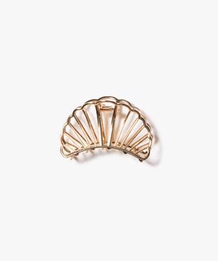 Pince crabe femme forme demi-lune en métal vue1 - GEMO (ACCESS) - GEMO