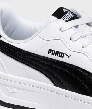 Basket basses à lacets et épaisse semelle  Court Lally Skye femme - Puma vue6 - PUMA - GEMO