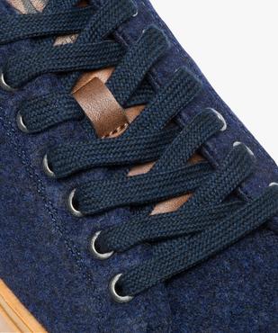 Basket homme en toile chaude vue6 - GEMO (CASUAL) - GEMO