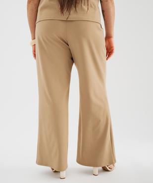 Pantalon ample et souple femme grande taille vue3 - GEMO (G TAILLE) - GEMO