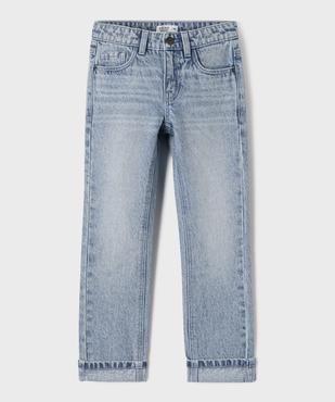 Jean Regular avec taille ajustable garçon vue1 - GEMO 4G GARCON - GEMO