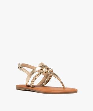 Sandales à brides avec entredoigt fille - Lovely Wings vue2 - LOVELY WINGS - GEMO