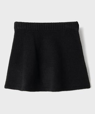 Jupe courte en maille coupe évasée fille vue1 - GEMO (ENFANT) - GEMO