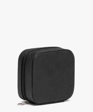 Boite à bijoux unie à fermeture zippée vue2 - GEMO (ACCESS) - GEMO