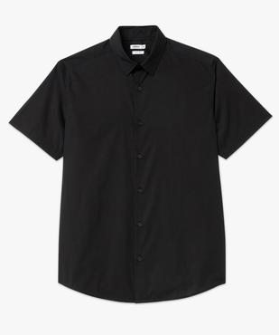 Chemise homme à manches courtes coupe Regular - Repassage facile vue4 - GEMO (HOMME) - GEMO