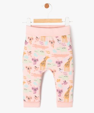 Pantalon en maille imprimé évolutif bébé vue1 - GEMO(BB COUCHE) - GEMO