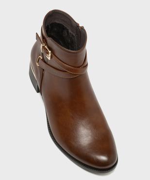 Boots zippées à petit talon femme vue5 - VALENTINA BALDA - GEMO
