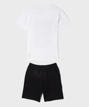 Pyjashort bicolore motif manga garçon - One Piece vue3 - ONE PIECE - GEMO
