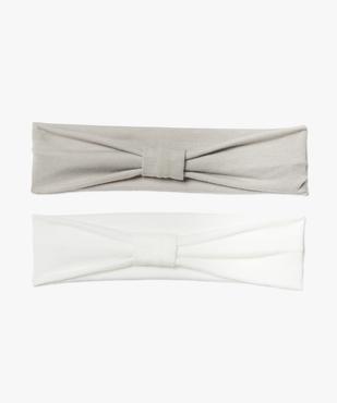 Bandeau fille pour les cheveux avec nœud (lot de 2) vue1 - GEMO - GEMO