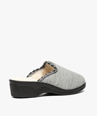 Mules d'intérieur  tricot  vue4 - GEMO(HOMWR FEM) - GEMO