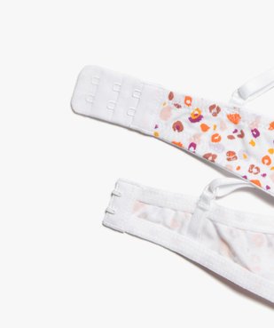 Soutien-gorge fille avec bonnets paddés  vue2 - GEMO 4G FILLE - GEMO