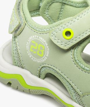Sandales sport à brides scratch bébé garçon vue6 - BUGGY GEMO FOR GOOD - GEMO