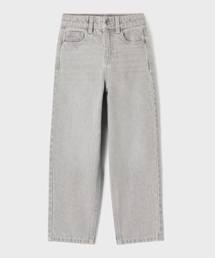 Jean Wide leg avec taille ajustable garçon vue2 - GEMO 4G GARCON - GEMO