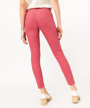 Pantalon coupe Slim taille normale femme vue3 - GEMO 4G FEMME - GEMO